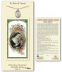 Pewter St. Rita of Cascia Medal with Prayer Card