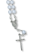 Car Mirror Decade Rosary with Miraculous Medal Center - 5" - Closeout Sale