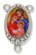 Holy Family Color Image Center Piece (Byzantine) - 1 inch   (Minimum quantity purchase is 2)