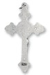 Flared Sunburst Crucifix - 2-1/8" Silver Oxidized, Made in Italy  * (Minimum quantity purchase is 1)