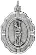 Large Medal - St Christopher -Great for Travelers - 1 1/4" (Minimum quantity purchase is 1)