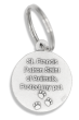 St Francis of Assisi / Protect My Pet Medal - Large  (Minimum quantity purchase is 1)