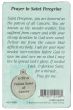  Saint Peregrine Prayer Card with Medal (Cancer) (Minimum quanity purchase is 1)