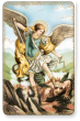 St Michael Rosary Mysteries Prayer Card - 3.38" x 2.13"  *   (Minimum quantity purchase is 2)