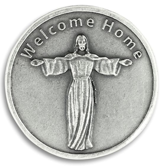  "Welcome Home" Bereavement Pocket Token - Closeout Sale * (Minimum quantity purchase is 1)