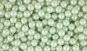 CZECH REPUBLIC Glass Pearl Beads, 6mm round, Light Mint - 60 per pack    (Minimum quantity purchase is 2)