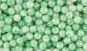 Czech Republic Glass Dappled  Beads, Mint Green / White - 6mm, Pkg of 60     (Minimum quantity purchase is 3)