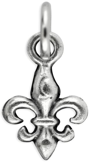 Fleur-de-Lis  Medal 1/2 inch (Minimum quantity purchase is 5)