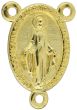   Miraculous Medal Centerpiece, Gold Tone - 3/4"   (Minimum quantity purchase is 3)