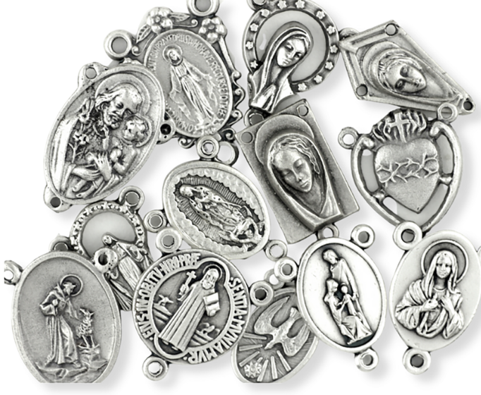  Mix and Match Rosary Center Piece Assortment      (Minimum quantity purchase is 6)