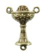  First Holy Communion Chalice Rosary Center Piece - Bronze   (Minimum quantity purchase is 3)