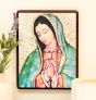 Our Lady of Guadalupe Picture on Wood - 8.5 x 6.5"     (Minimum quantity purchase is 1)