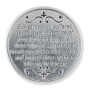 Saint Agatha Pocket Token (1.25") - Patron of Breast Cancer - Closeout Sale *  (Minimum quantity purchase is 3)