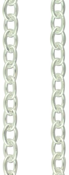   Continuous Rosary Chain - Silver OX 0.7mm  Heavy Duty - 4 ft    (Minimum quantity purchase is 1)