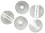 Clear Glass Beads, 8 mm round - 60 beads    (Minimum quantity purchase is 1)
