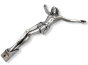 5-3/8" Corpus - Silver Oxidized, Made in Italy  * (Minimum quantity purchase is 1)