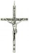  Crucifix with Hammered Posts - 2 5/16"   (Minimum quantity purchase is 1)