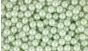 CZECH REPUBLIC Glass Pearl Beads, 6mm round, Light Mint - 60 per pack    (Minimum quantity purchase is 1)