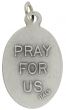 St Gabriel Archangel Medal - Italian Silver OX 1 inch   (Minimum quantity purchase is 2)