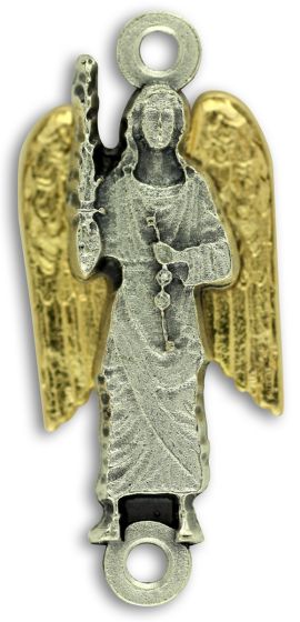 St Michael the Archangel Our Father Bead - 1 1/4"   (Minimum quantity purchase is 6)