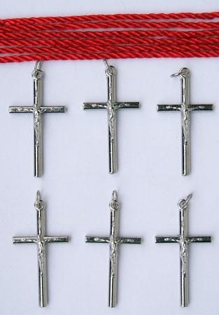 Buy Knotted Cord Red Rosary Kits